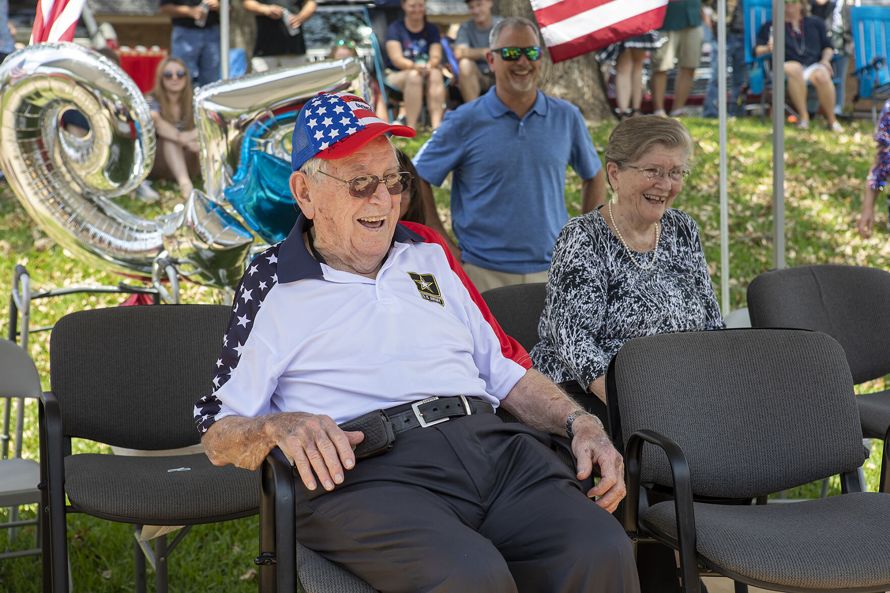 Parade honors veteran